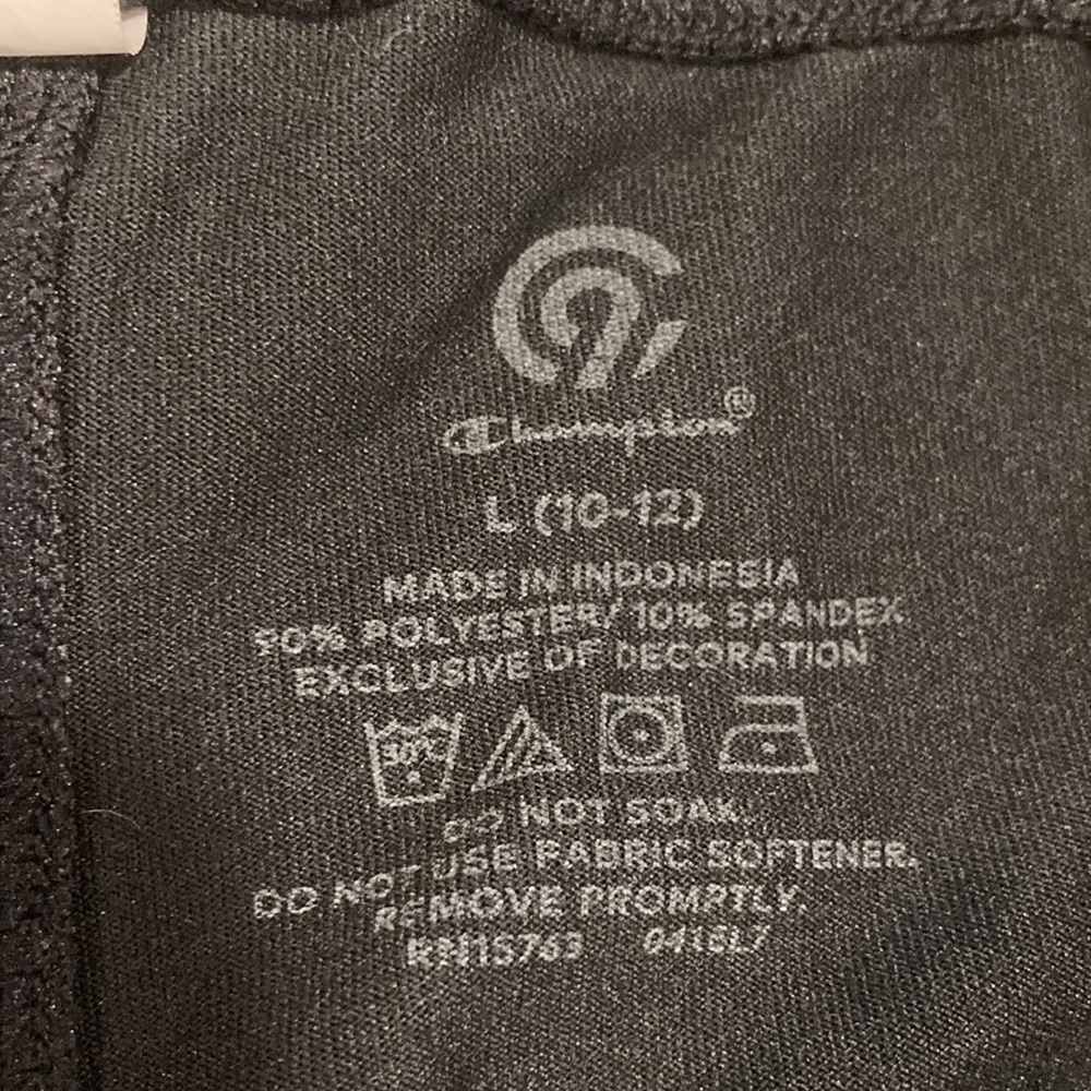 Girls champion leggings 2 pair - Picture 4 of 5